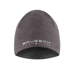 Czapka wełniana dwuwarstwowa unisex Brubeck EXTREME WOOL. Szare czapki damskie Brubeck, na zimę, bez wzorów, z elastanu. Za 99.99 zł.