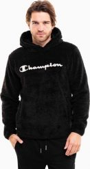 Champion Bluza męska Champion Hooded Top czarna 220445 KK001 S. Czarne bluzy męskie Champion, m, bez wzorów, bez ramiączek, bez kaptura. Za 335.18 zł.
