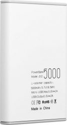 Powerbank Puridea S12 5000mAh Biały. Białe powerbanki PURIDEA. Za 39.00 zł.