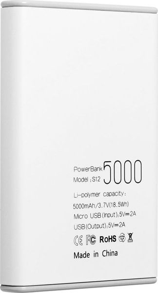 Powerbank Puridea S12 5000mAh Biały. Białe powerbanki PURIDEA. Za 29.00 zł.