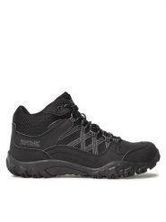 Regatta Trekkingi Edgepoint Mid Wp RMF622 Czarny. Czarne botki męskie Regatta, bez wzorów, z materiału, bez obcasa, bez zapięcia. Za 479.99 zł.
