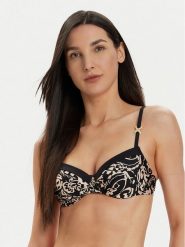 Selmark Góra od bikini BJ711 Czarny. Czarne bikini Selmark, bez wzorów, z syntetyku. Za 199.99 zł.