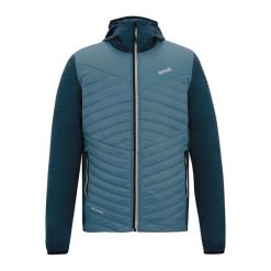 Męska Kurtka Hybrydowa Andreson Marl. Niebieskie kurtki męskie Regatta, m, bez wzorów, z puchu, sportowe, bez kaptura. Za 209.99 zł.