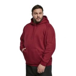 Męska Bluza Z Kapturem. Brązowe bluzy męskie Urban Classics, m, bez wzorów, bez ramiączek, z kapturem. Za 153.99 zł.