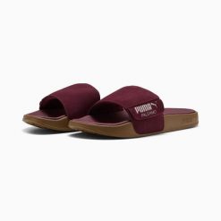 Puma Klapki Leadcat 2.0 Palermo 39904108. Czerwone klapki damskie Puma, bez wzorów, z materiału, eleganckie, bez obcasa, bez zapięcia. Za 142.79 zł.