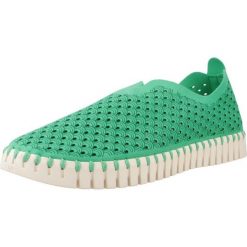 Buty ILSE JACOBSEN TULIP Zielony. Zielone obuwie trekkingowe damskie Ilse Jacobsen, z syntetyku, bez zapięcia. Za 249.99 zł.