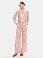 Silvian Heach Koszula GPP25363BL Różowy Regular Fit. Czerwone koszule damskie Silvian Heach, bez wzorów, z bawełny, bez kołnierzyka, bez ramiączek. Za 269.99 zł.