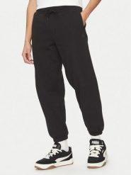 Vans Spodnie dresowe Premium VN000P5F Czarny Loose Fit. Czarne spodnie sportowe męskie Vans, m, bez wzorów, z bawełny. Za 189.99 zł.