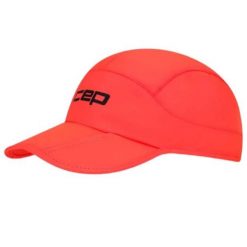Sportowa czapka z daszkiem do biegania unisex lekka regulowana CORE Run CEP. Brązowe czapki damskie CEP, bez wzorów, sportowe. Za 114.00 zł.