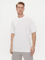Adidas T-Shirt IR8364 Biały Loose Fit. Białe koszulki sportowe męskie Adidas, l, bez wzorów, z bawełny, bez ramiączek, na fitness i siłownię. Za 159.99 zł.