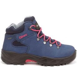 Buty trekkingowe damskie Chiruca Panticosa 33. Niebieskie obuwie trekkingowe damskie Chiruca, bez zapięcia. Za 545.99 zł.