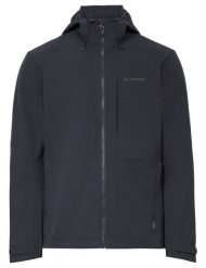 Kurtka softshellowa M Elope Wind Jacket. Czarne kurtki męskie Vaude, m, bez wzorów, z hardshellu, bez kaptura, trekkingowe. Za 559.00 zł.