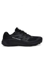 Salomon Buty do biegania Alphaglide Gore-Tex L47802100 Czarny. Czarne buty sportowe męskie Salomon, bez wzorów, z gore-texu, bez zapięcia, do biegania, gore-tex. Za 454.99 zł.