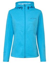Damska bluza z kapturem Jack Wolfskin Skomer Hiking Hoody. Niebieskie bluzy damskie Vaude, na zimę, bez wzorów, z materiału, bez ramiączek, z kapturem. Za 507.80 zł.