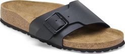 Birkenstock Birkenstock damskie klapki CATALINA BS 1026473 (szerokość wąska) 36. Klapki damskie Birkenstock, bez wzorów, sportowe, bez obcasa, bez zapięcia. Za 280.44 zł.
