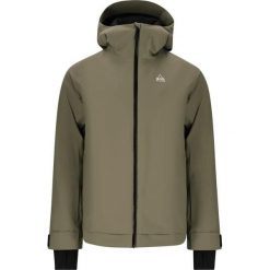 Kurtka narciarska SOS Samkos 2L. Zielone kurtki sportowe męskie SOS, na zimę, l, bez wzorów, bez kaptura, narciarskie. Za 1,016.00 zł.
