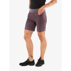 Spodenki wspinaczkowe damskie Edelrid Sansara Shorts II. Fioletowe szorty damskie EDELRID, bez wzorów. Za 167.99 zł.