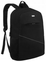 Plecak męski Peterson PTN 32702 czarny. Czarne plecaki męskie Peterson, bez wzorów. Za 57.99 zł.