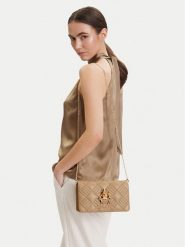 LOVE MOSCHINO Torebka JC4269PP0OKH1209 Beżowy. Brązowe torebki do ręki damskie Love Moschino, bez wzorów, ze skóry, bez dodatków. Za 819.99 zł.