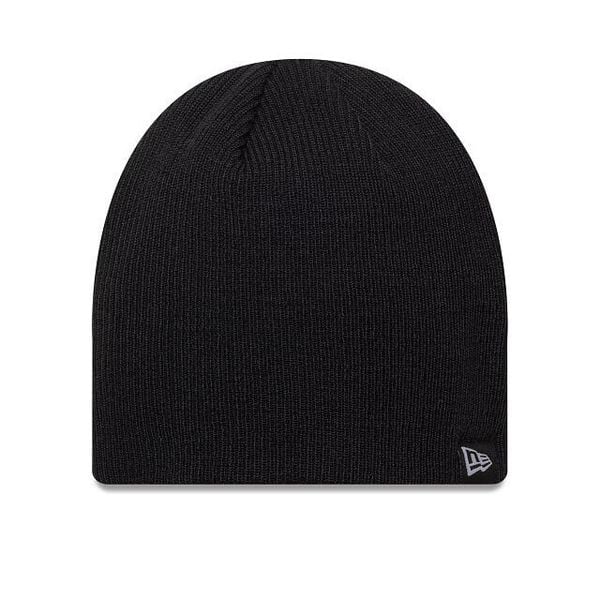 Czapka New Era Essential Skully. Czarne czapki damskie New Era, bez wzorów. Za 109.99 zł.
