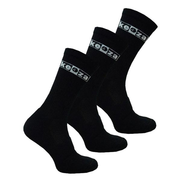 Skarpety sportowe Keeza 3 pary. Czarne skarpetki damskie KEEZA, bez wzorów. Za 42.00 zł.