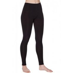 Legginsy termoaktywne turystyczne damskie Thermowave WARM Merino. Czarne bielizna sportowa damska THERMOWAVE, bez wzorów, z dzianiny. Za 356.30 zł.