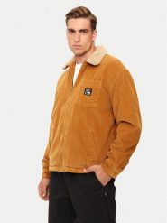 Quiksilver Kurtka przejściowa DNA Sherpa Harrington EQYJK04064 Beżowy Regular Fit. Brązowe kurtki męskie Quiksilver, m, bez wzorów, z bawełny, bez kaptura. Za 269.99 zł.