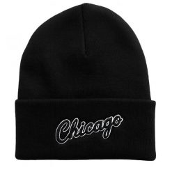 Czapka zimowa męska miejska Mitchell & Ness Chicago Bulls NBA czarna. Czarne czapki męskie Mitchell & Ness, na zimę, bez wzorów. Za 149.00 zł.