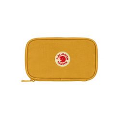 Portfel Fjallraven Kanken Travel Wallet - ochre. Żółte portfele męskie Fjällräven, bez wzorów. Za 224.99 zł.