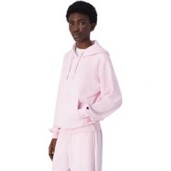 Bluza damska Champion Hooded Sweatshirt 117785. Czerwone bluzy damskie Champion, bez wzorów, casualowe, bez ramiączek, bez kaptura. Za 356.06 zł.