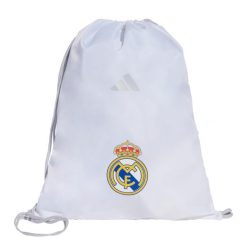 Torba Real Madrid Home Gym Sack. Białe torby sportowe męskie Adidas, bez wzorów. Za 89.95 zł.