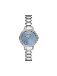 Emporio Armani Zegarek Cleo AR11585 Srebrny. Szare, analogowe zegarki damskie Emporio Armani, srebrne. Za 1,369.00 zł.