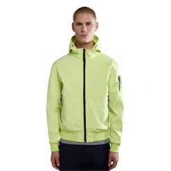 Kurtka męska Napapijri A-Melville. Żółte kurtki męskie Napapijri, m, bez wzorów, bez kaptura. Za 689.99 zł.