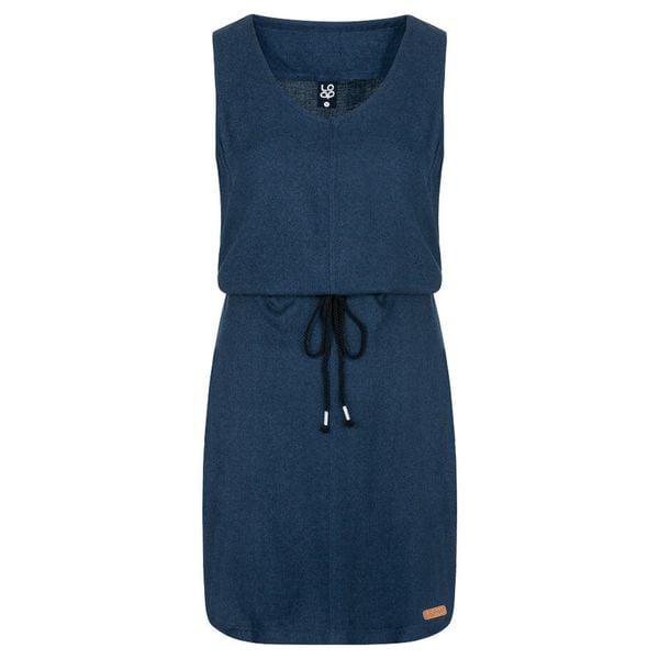 Elegancka sukienka bez rękawów Necla M - 100% miękka bawełna. Fioletowe sukienki damskie ZSPORT, na lato, m, bez wzorów, z bawełny, eleganckie, bez kołnierzyka, bez ramiączek, sportowe. Za 200.99 zł.