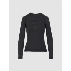 Fusyon Merino Thermal Jersey. Czarne bielizna sportowa damska UYN, bez wzorów, z jersey. W wyprzedaży za 435.60 zł.