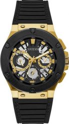 Zegarek Guess Zegarek męski Guess GW0487G5 czarny. Czarne zegarki męskie Guess, z aplikacjami. Za 1,099.00 zł.