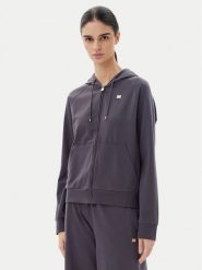 EA7 Emporio Armani Bluza 7W000078 AF13135 U8115 Szary Regular Fit. Szare bluzy damskie EA7 Emporio Armani, s, bez wzorów, z bawełny, bez ramiączek, bez kaptura. Za 309.99 zł.