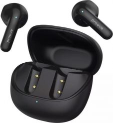 Słuchawki PROOVE Bezprzewodowe słuchawki douszne Logic (APP) obsidian black (Proove). Czarne słuchawki douszne PROOVE. Za 81.43 zł.
