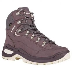 Buty trekkingowe damskie Lowa Renegade Evo Mid Gtx. Fioletowe obuwie trekkingowe damskie Lowa, z materiału, za kostkę, bez zapięcia. Za 944.99 zł.