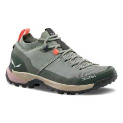 Damskie buty trekkingowe Salewa Puez 2 Knit Ptx. Zielone obuwie trekkingowe damskie Salewa, z gumy, bez zapięcia. Za 843.00 zł.