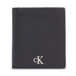 Portfel Calvin Klein. Czarne portfele męskie Calvin Klein, bez wzorów. Za 209.99 zł.
