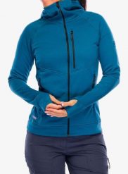 Bluza polarowa damska Turbat Peak. Niebieskie bluzy damskie TURBAT, m, bez wzorów, z materiału, bez ramiączek, bez kaptura. Za 439.99 zł.
