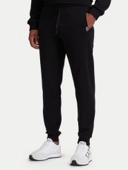 EA7 Emporio Armani Spodnie dresowe 7M002203 AF27189 MC004 Czarny Slim Fit. Czarne spodnie sportowe męskie EA7 Emporio Armani, m, bez wzorów, z bawełny. Za 529.99 zł.
