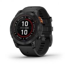 Zegarek sportowy Garmin Fenix 7 Pro Solar Edition Slate Grey / Black Band. Czarne zegarki sportowe Garmin, bez wzorów. Za 2,903.99 zł.