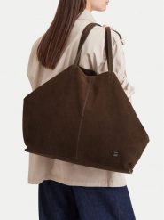G-Star Torebka EO-LDA845A Beżowy ciemny. Brązowe shopperki damskie G-Star, bez wzorów, bez dodatków. Za 499.99 zł.