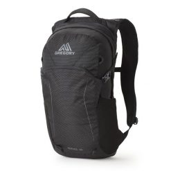 Plecak turystyczny Gregory Nano 18L. Czarne plecaki męskie Gregory, bez wzorów, z materiału, wakacyjne. Za 289.99 zł.