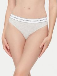 Guess Figi klasyczne O4BE13 KBBU1 Szary. Szare majtki damskie Guess, z syntetyku. Za 79.99 zł.