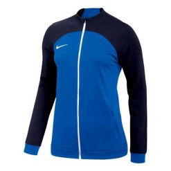 Damska Kurtka Dresowa Academy Pro DriFIT. Czarne kurtki sportowe damskie Nike, l, bez wzorów, z dresówki, bez ramiączek, bez kaptura, trekkingowe. Za 265.99 zł.