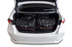 Torby Do Bagażnika Toyota Corolla Limousine 2019+ 4Szt Kjust. Czarne torby podróżne damskie KJUST, bez wzorów, z kauczuku. Za 1,232.00 zł.