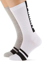 Skarpety Męskie Puma Seasonal Logo Socks Białe 39-42. Białe skarpety męskie Puma, bez wzorów, z bawełny. Za 110.99 zł.